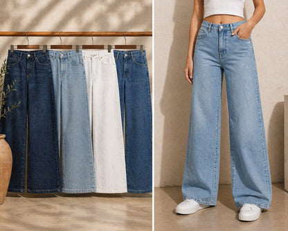 Non Lycra Baggy Denim